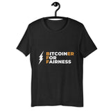 Bitcoiner For Fairness Women’s Basic Organic | Bitcoin T-Shirt