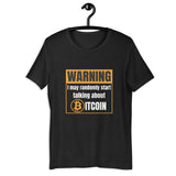 Bitcoin Warning Women’s Basic Organic T-Shirt