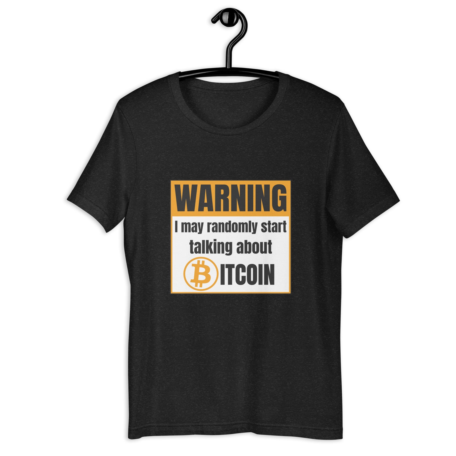 Bitcoin Warning Women’s Basic Organic T-Shirt