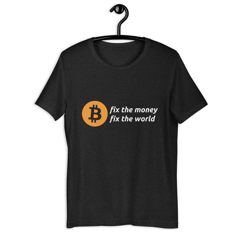 Bitcoin Fix the Money Women’s Basic Organic T-Shirt
