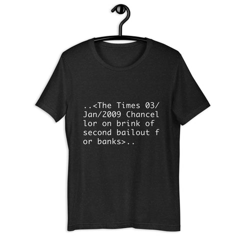 Bitcoin Chancellor Women’s Basic Organic T-Shirt