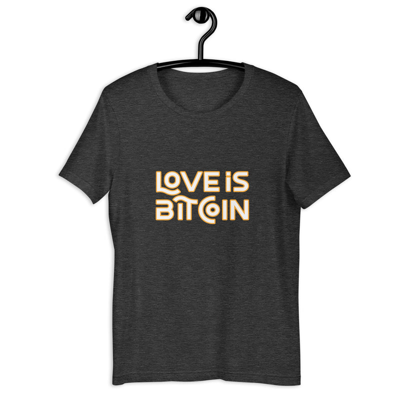 Love is Bitcoin Women’s Basic Organic T-Shirt