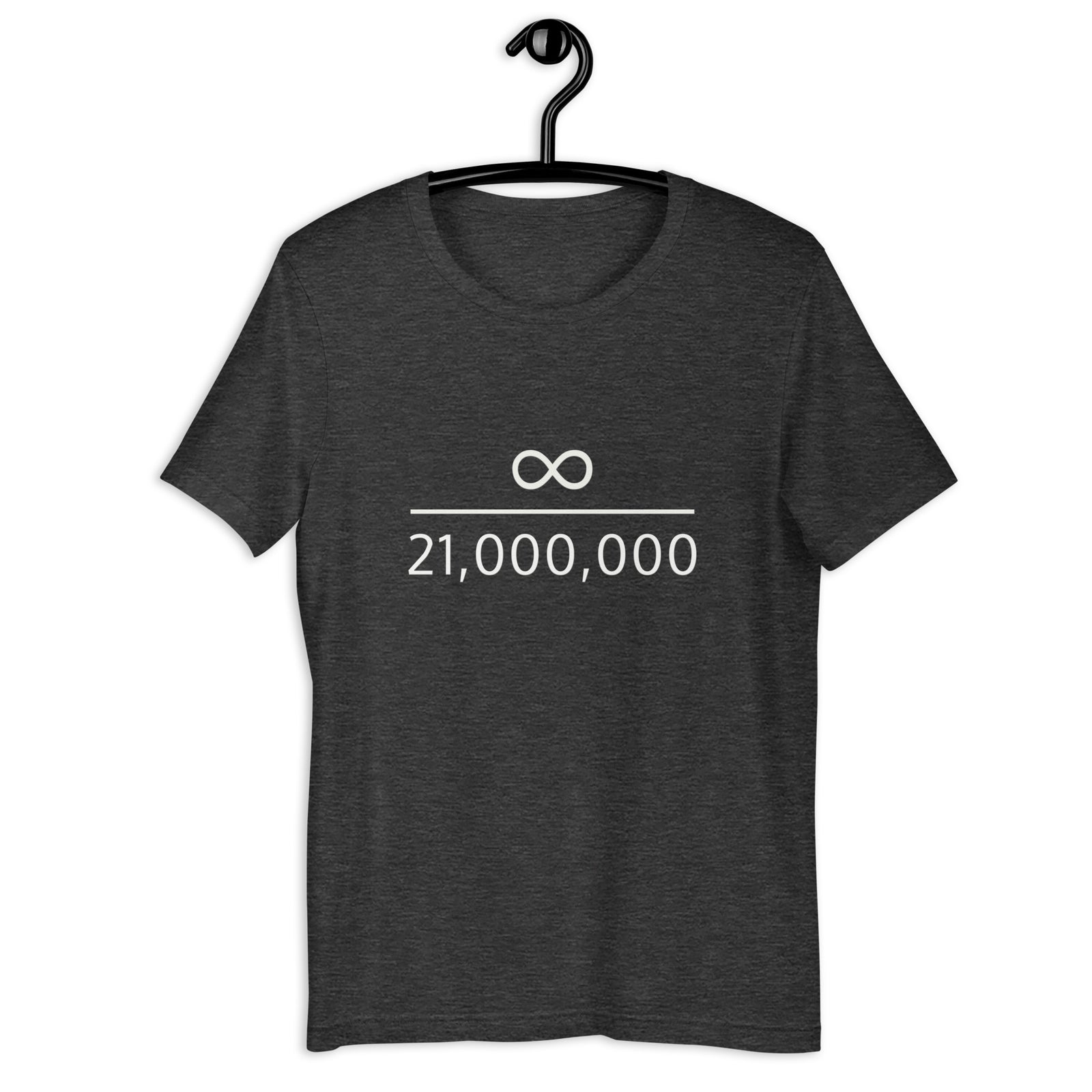 Infinity divided by 21 Mio Bitcoin Women’s Basic Organic T-Shirt