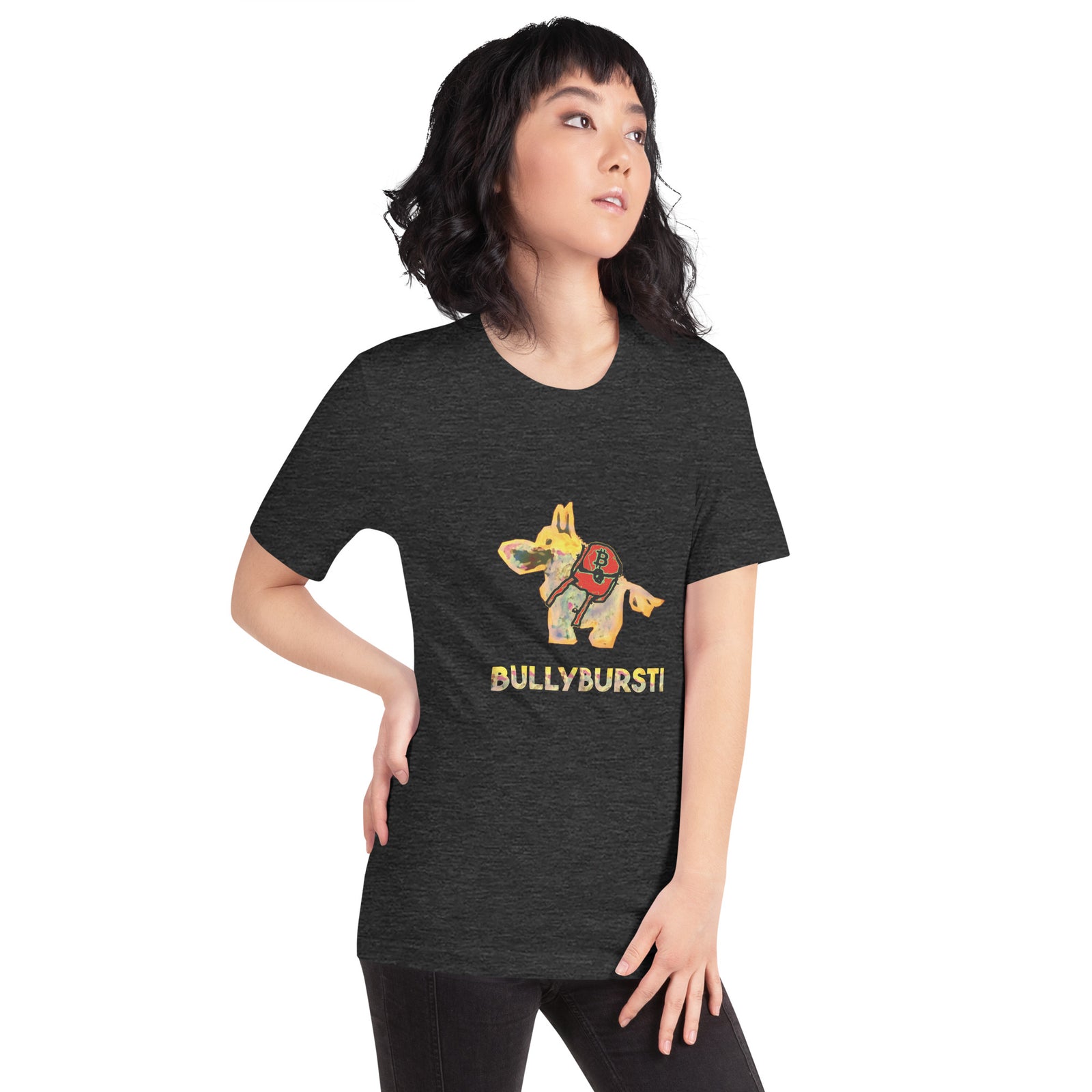 Bullybursti Women’s Basic Organic | Bitcoin T-Shirt