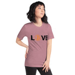 Bitcoin LOVE Basic Bio-T-Shirt für Frauen