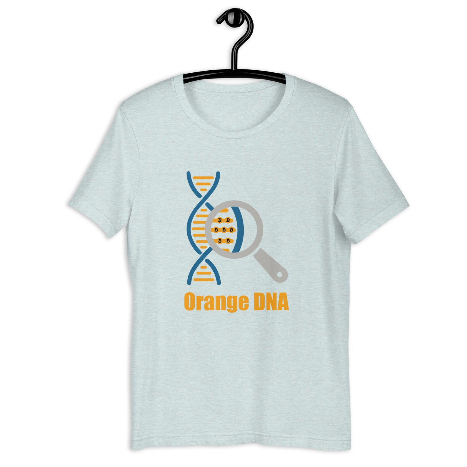 Bitcoin Orange DNA Basic Bio-T-Shirt für Frauen