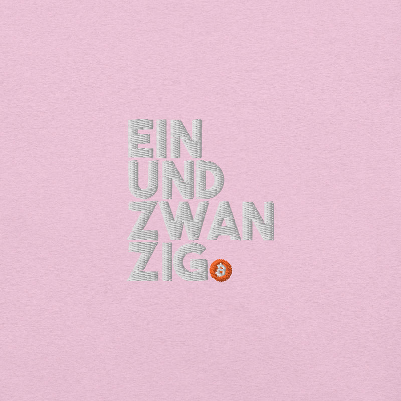 Einundzwanzig Embroidered Women’s Basic Organic | Bitcoin T-Shirt