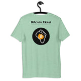 Bitcoin Ekasi Back & Front Women’s Basic Organic T-Shirt