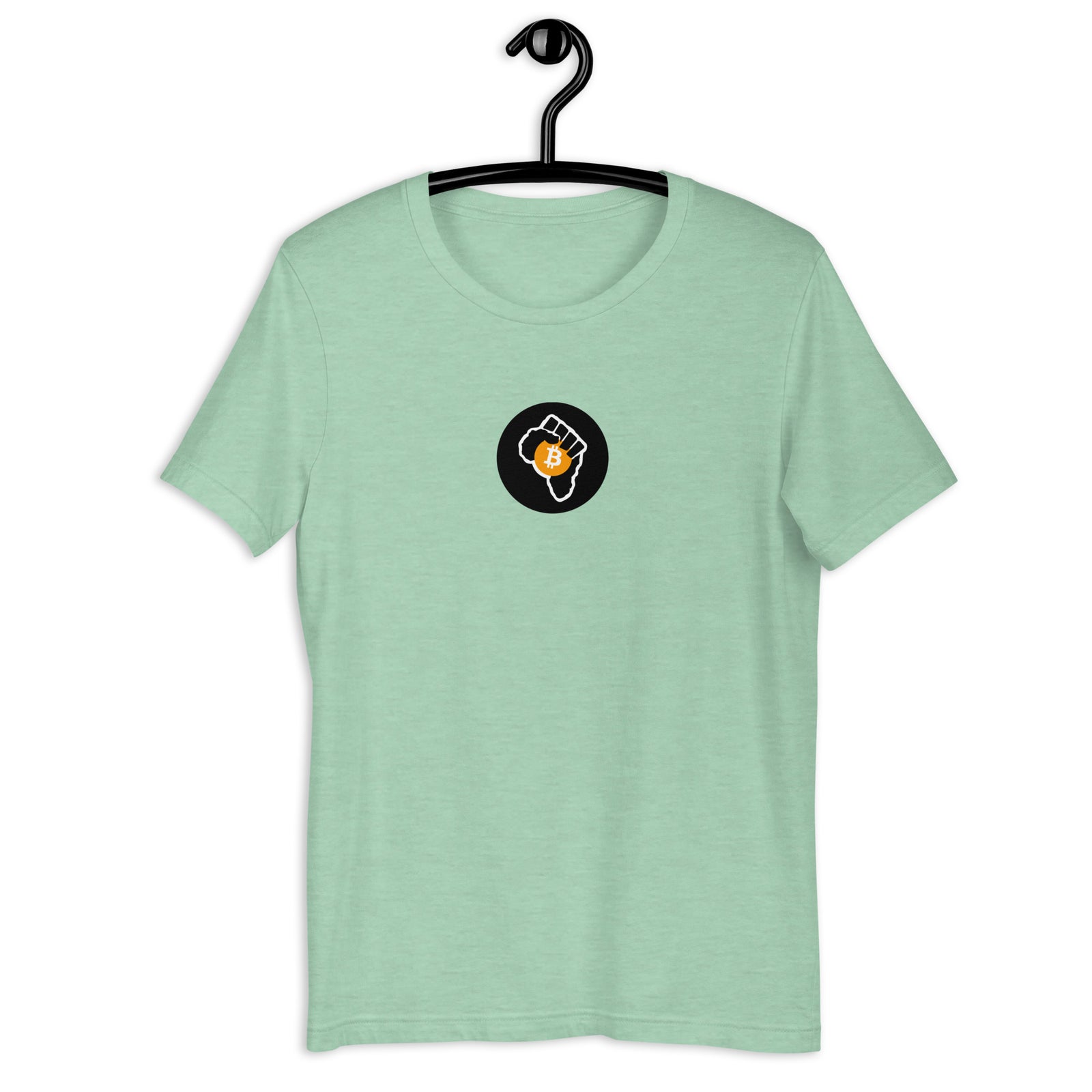 Bitcoin Ekasi Back & Front Women’s Basic Organic T-Shirt