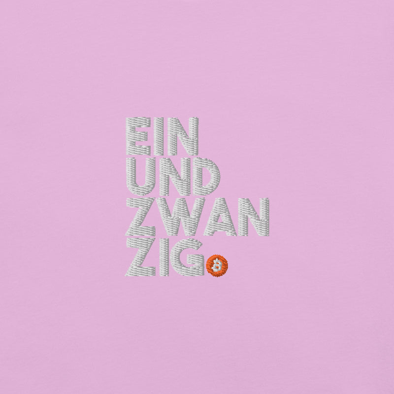 Einundzwanzig Embroidered Women’s Basic Organic | Bitcoin T-Shirt