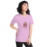 Pocket Bitcoin Girl Women’s Basic Organic | Bitcoin T-Shirt