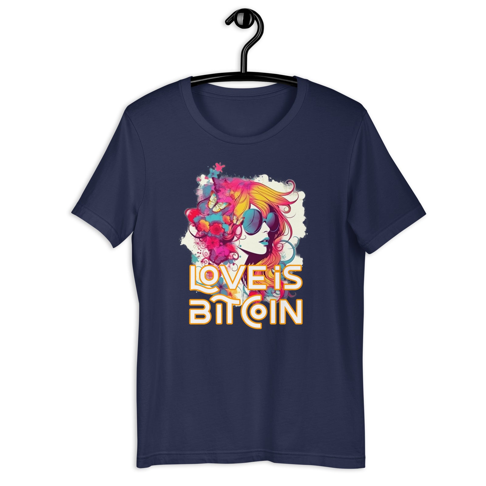 Love is Bitcoin Women’s Basic Organic T-Shirt
