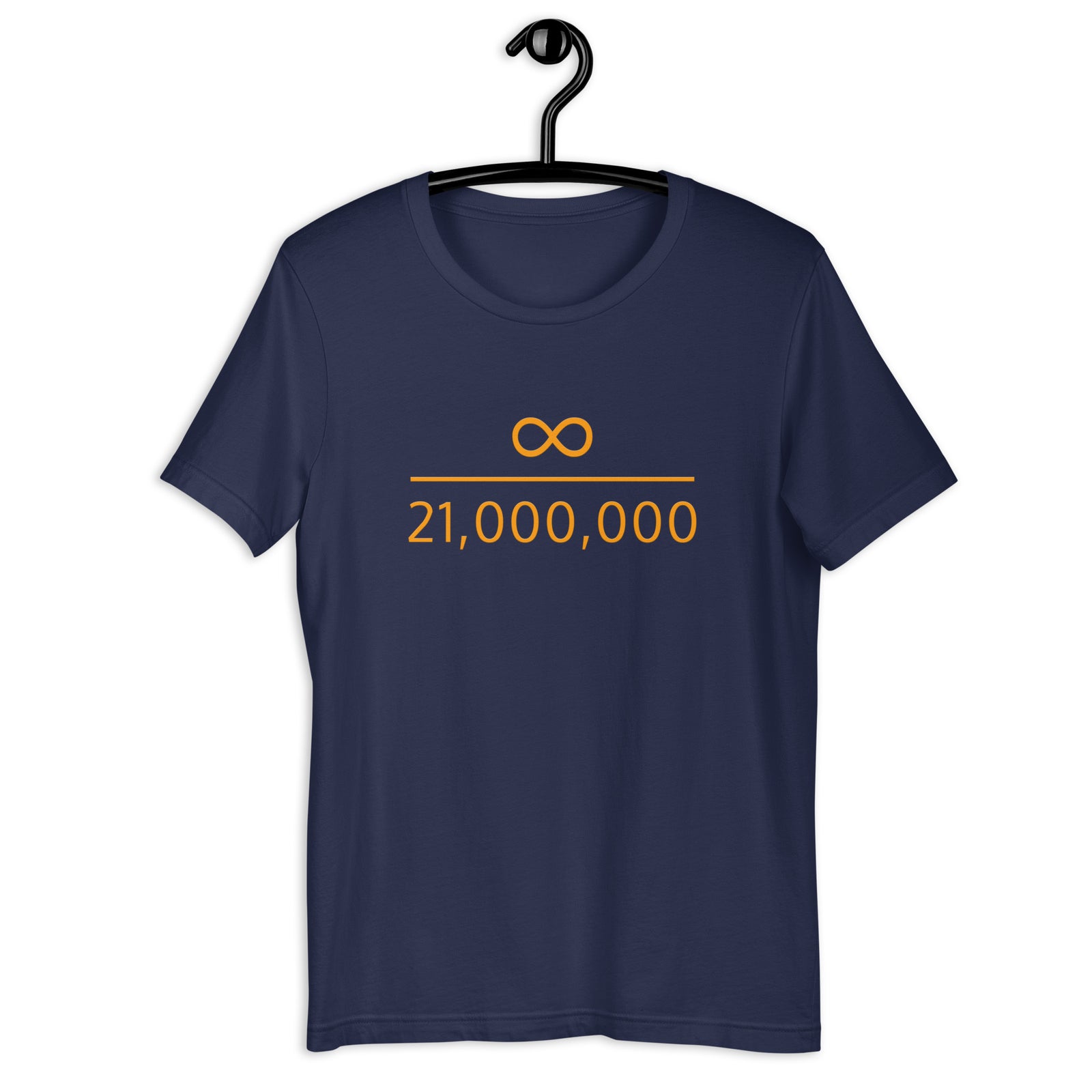 Infinity Divided by 21 Mio Bitcoin Women’s Basic Organic T-Shirt