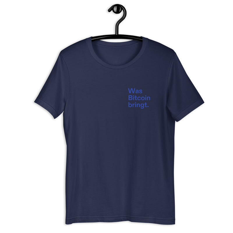 Was Bitcoin bringt. Women’s Basic Organic T-Shirt