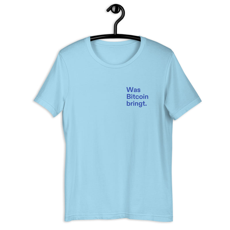 Was Bitcoin bringt. Women’s Basic Organic T-Shirt