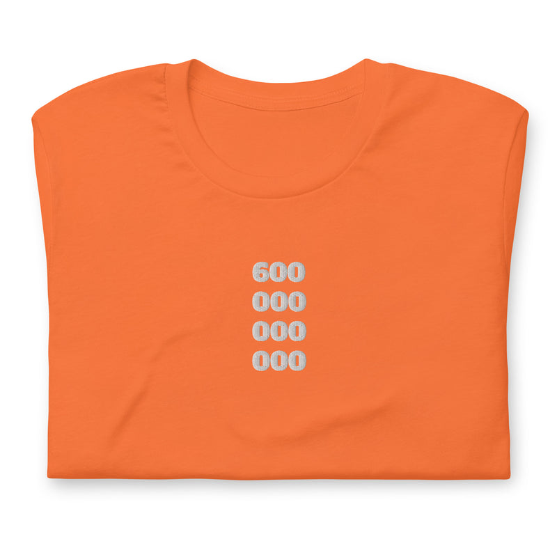 600 000 000 000 Embroidered Women's | Bitcoin Shirt