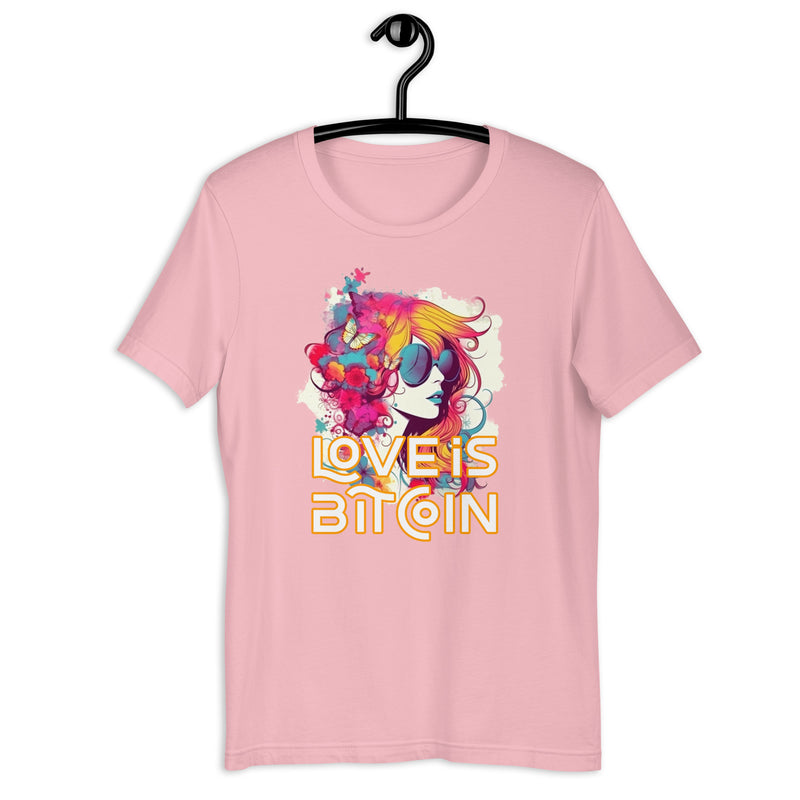Love is Bitcoin Women’s Basic Organic T-Shirt
