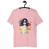 Love is Bitcoin Women’s Basic Organic T-Shirt