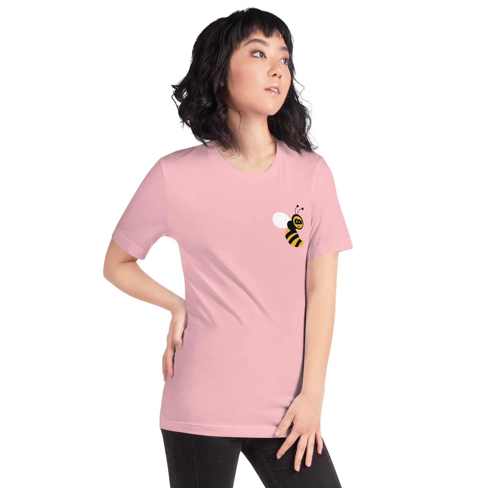 Bitcoin Cyberbee Women’s Basic Organic T-Shirt
