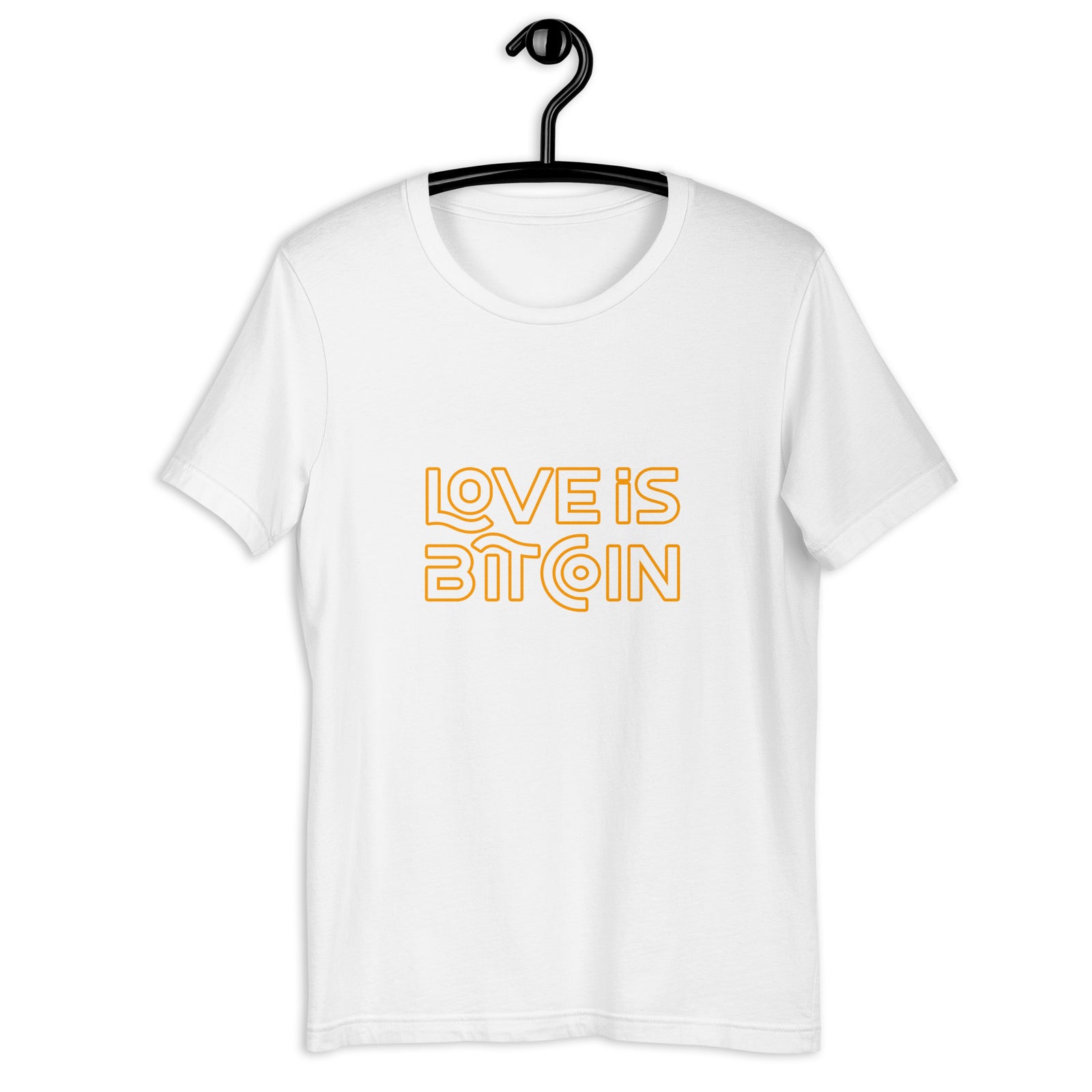 Love is Bitcoin Women’s Basic Organic T-Shirt
