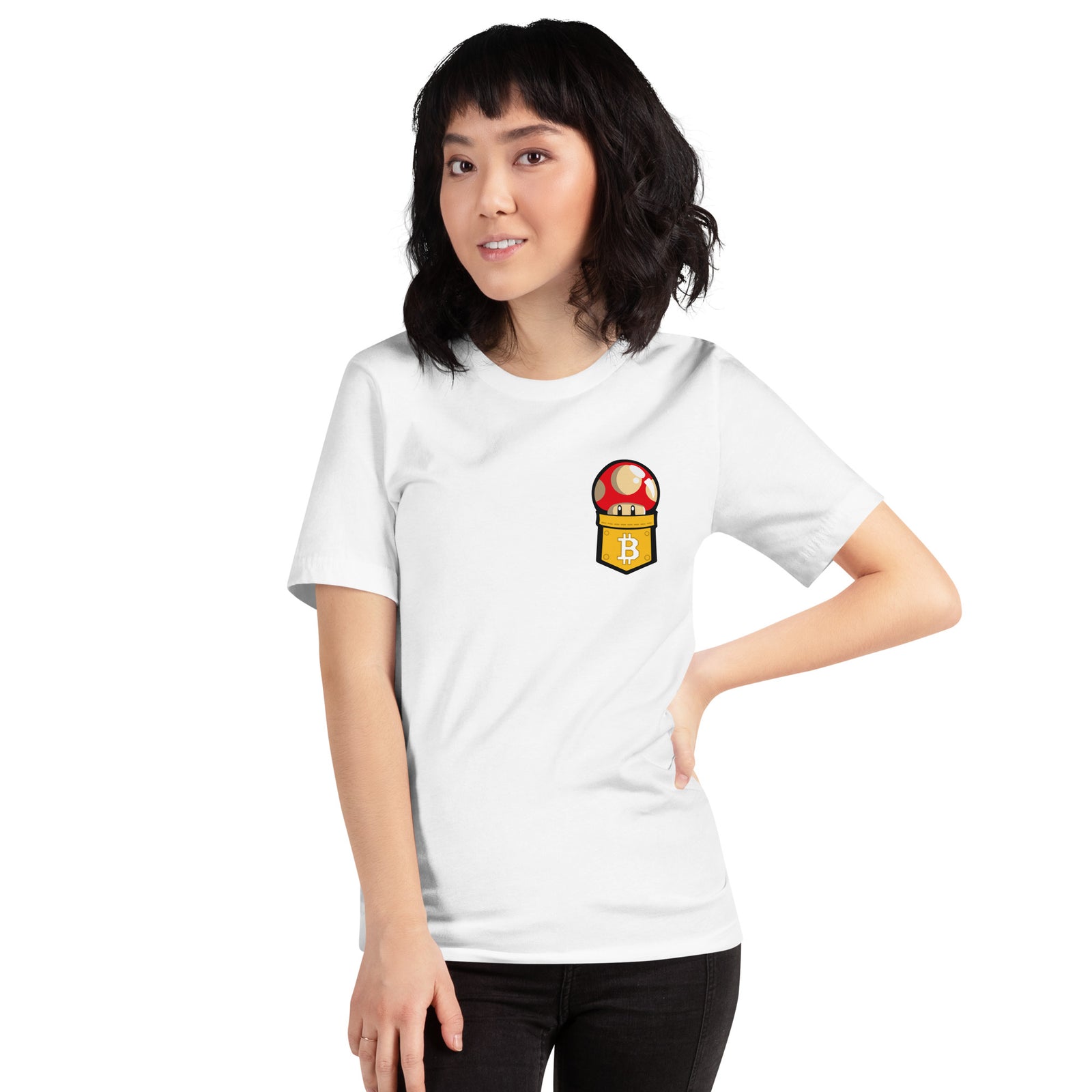 Super Bitcoin Toad Women’s Basic Organic T-Shirt