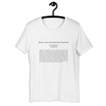 Bitcoin White Paper Women’s Basic Organic T-Shirt