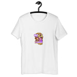 Pocket Bitcoin Girl Women’s Basic Organic | Bitcoin T-Shirt