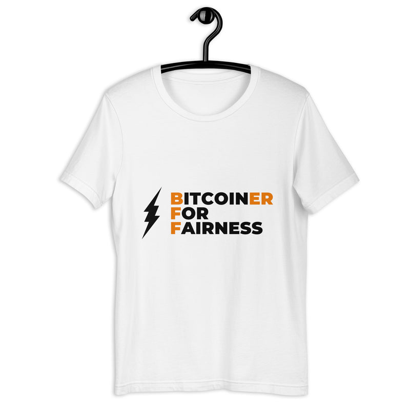 Bitcoiner For Fairness Women’s Basic Organic | Bitcoin T-Shirt