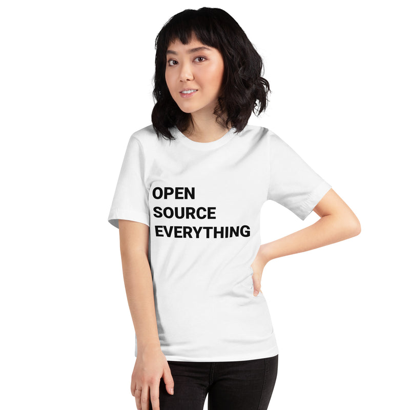 Open Source Everything Women’s Basic Organic | Bitcoin T-Shirt