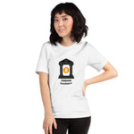 Bitcoin Unbank Yourself Basic Bio-T-Shirt für Frauen