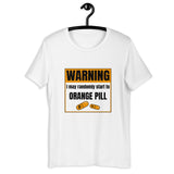 Bitcoin Warning Orange Pill Women’s Basic Organic T-Shirt