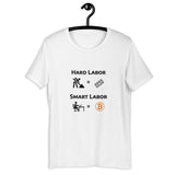 Bitcoin Hard Smart Labor Women’s Basic Organic T-Shirt