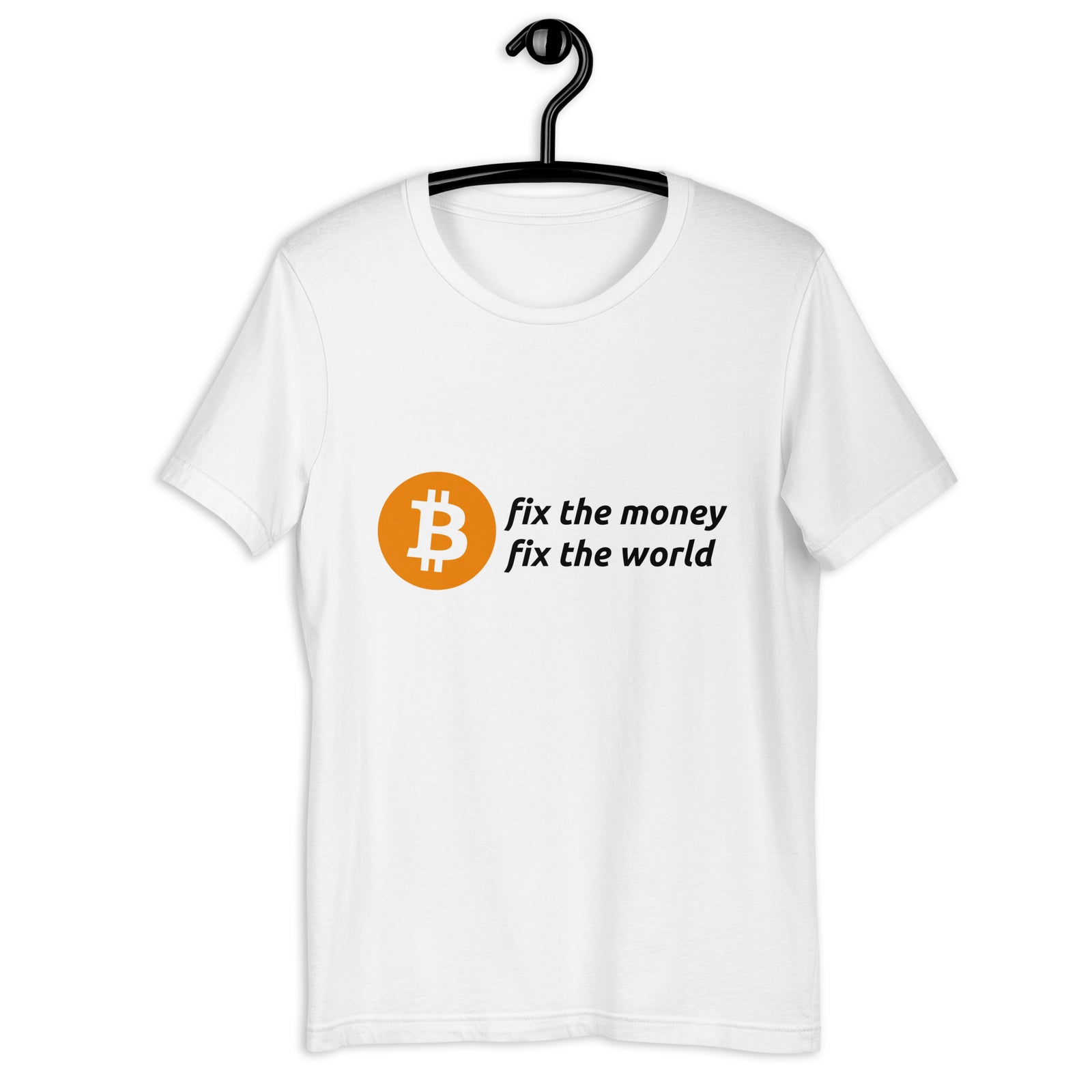 Bitcoin Fix the Money Women’s Basic Organic T-Shirt