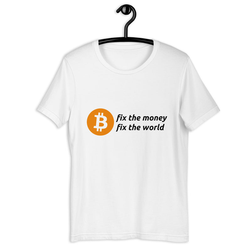 Bitcoin Fix the Money Women’s Basic Organic T-Shirt