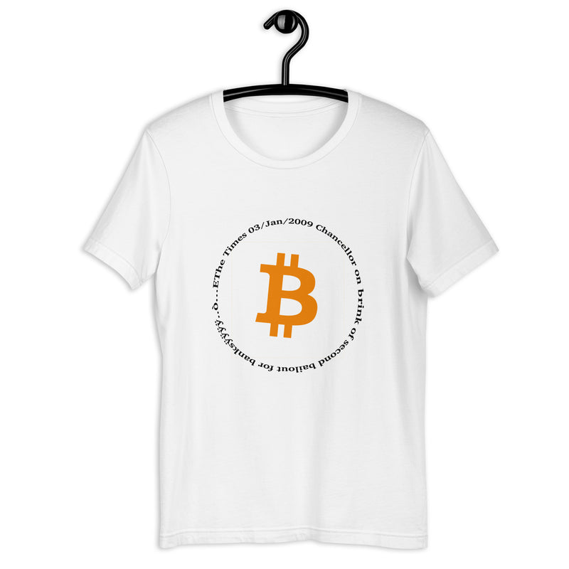 Bitcoin Symbol Women’s Basic Organic T-Shirt
