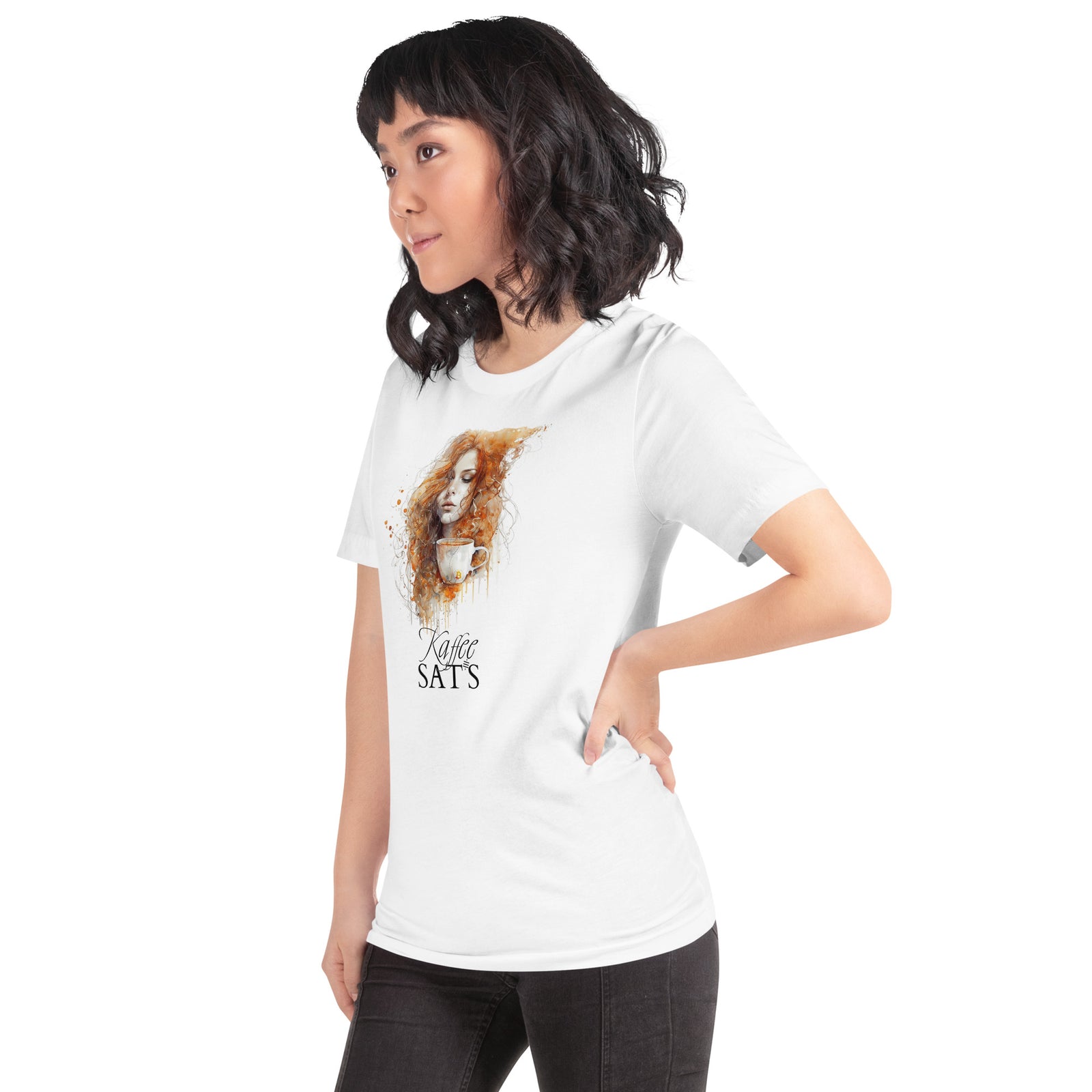 KaffeeSATS Women’s Basic Organic | Bitcoin T-Shirt