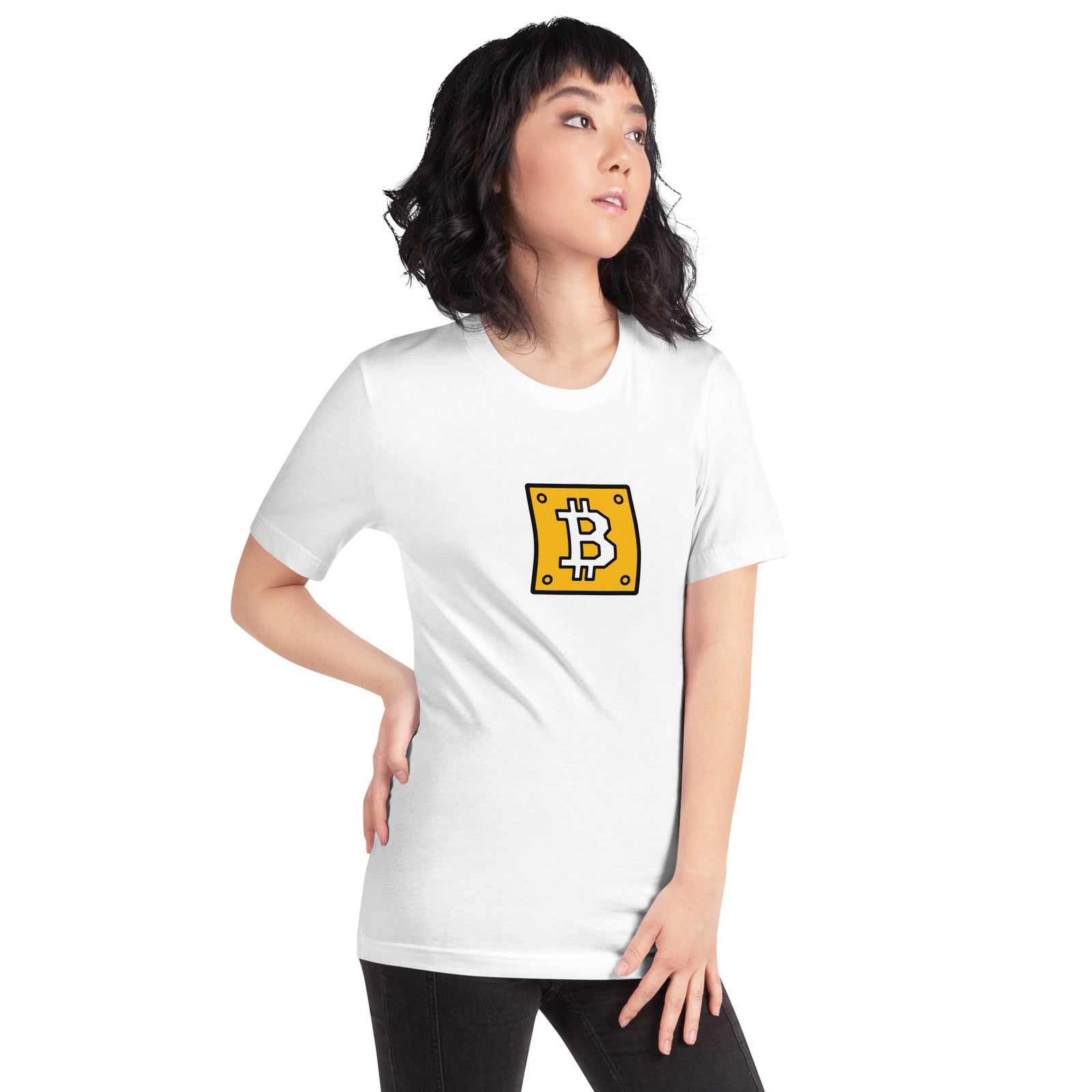 Super Bitcoin Stack Sats Women’s Basic Organic T-Shirt