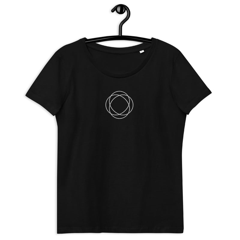 Jam Embroidered Women's Organic Cotton | Bitcoin T-Shirt