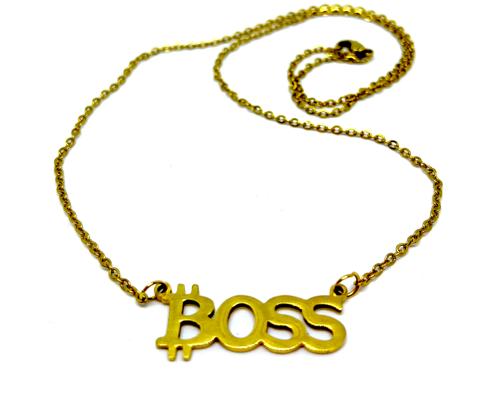 Bitcoin ₿OSS Stainless Steel Necklace