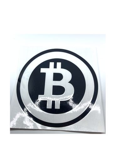 Bitcoin Car Sticker