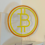 Bitcoin LED Neon Lamp