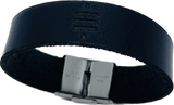 Satsymbol Handmade Leather/Biothane® Wristband