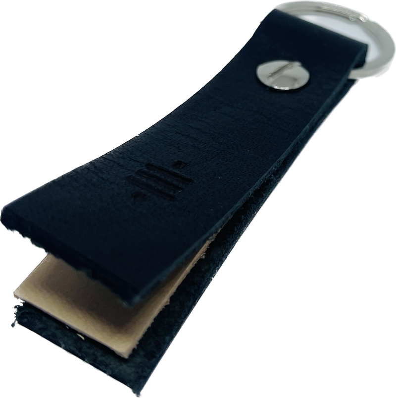 Satsymbol Handmade Leather Keychain