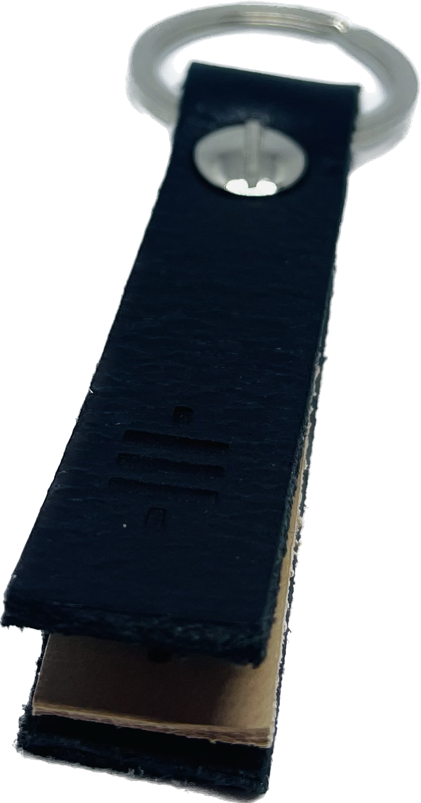 Satsymbol Handmade Leather Keychain