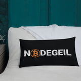 Bitcoin Nodegeil Premium Kissen