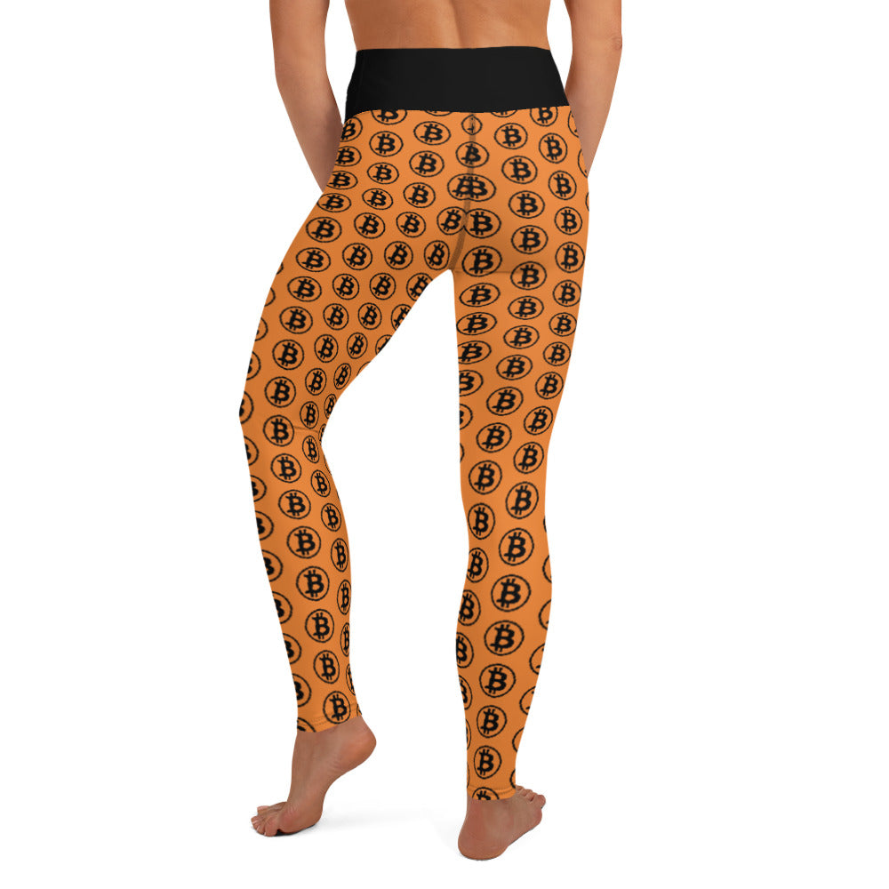 Bitcoin Miami Yoga Leggings