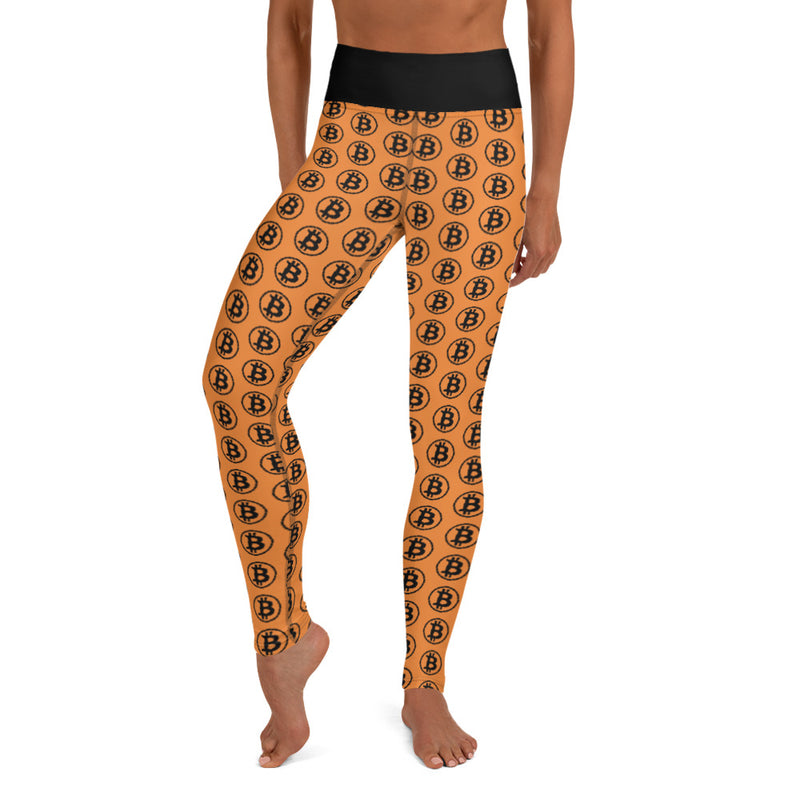 Bitcoin Miami Yoga Leggings