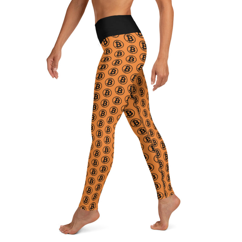 Bitcoin Miami Yoga Leggings