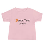 Block Time Personalized Baby Jersey Short Sleeve Tee