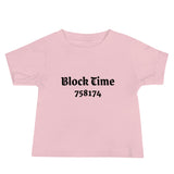 Block Time Personalized Baby Jersey Short Sleeve Tee